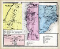 Old Lyme, Groton Bank,  Noank,  Poquonoc, New London County 1868